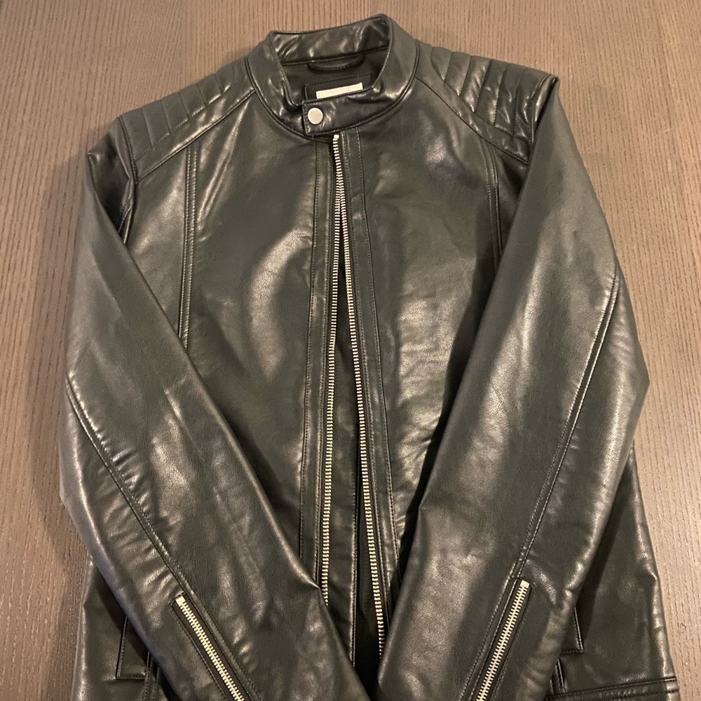 Zara leather jacket